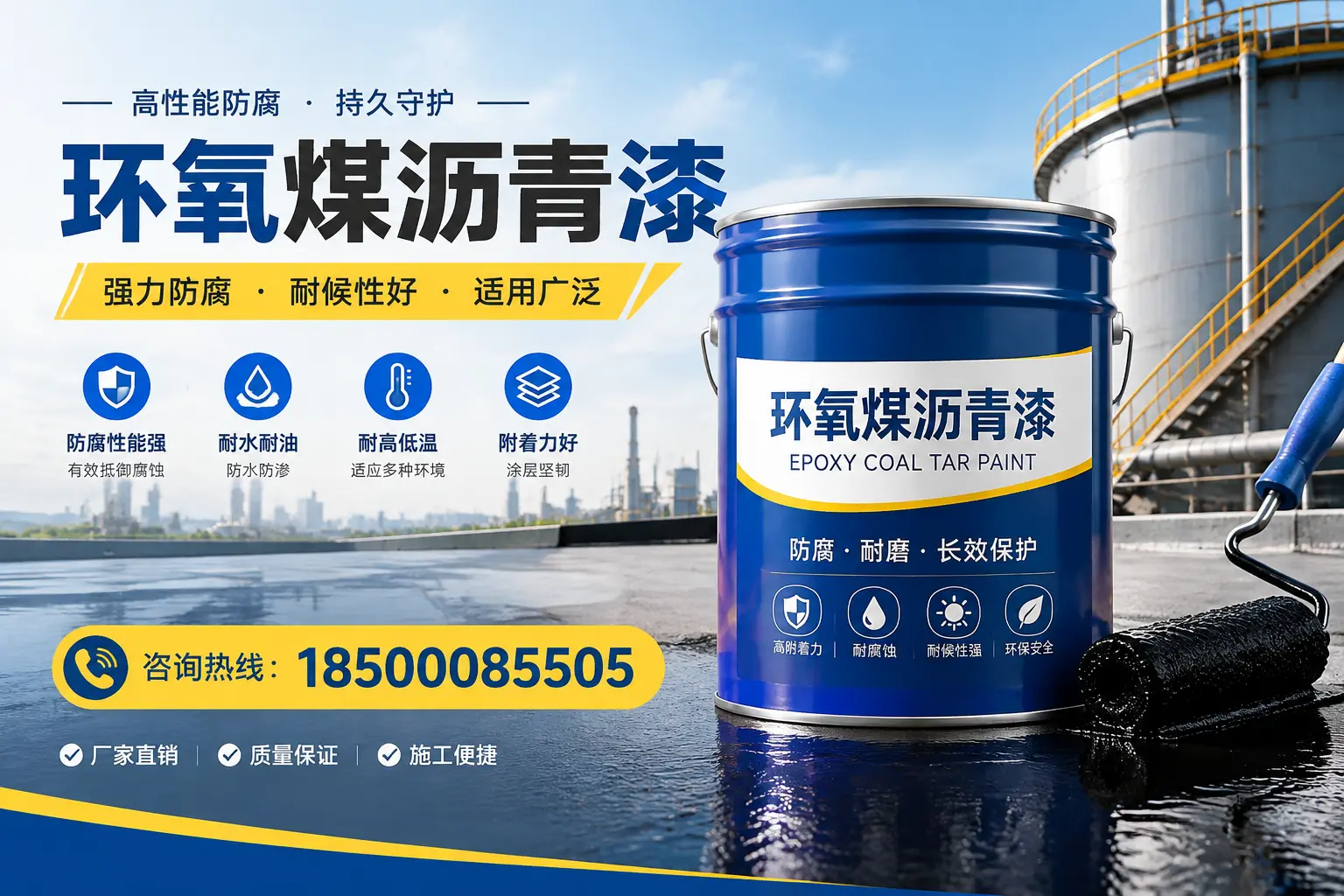 环氧煤沥青漆的储存与运输注意事项，北戴河企业须知